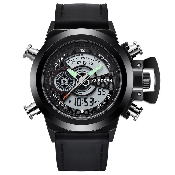 Dual Time Fashion Chronograph Ur™ Olsen & Olsen