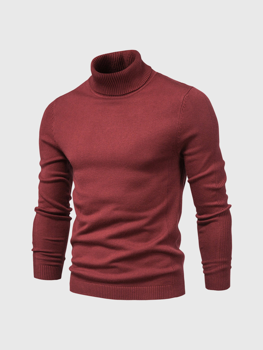 Eilert | Herre Vinter Rullekravesweater med Slim Fit