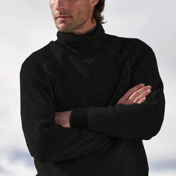 Morten | Herre Turtleneck Striktrøje