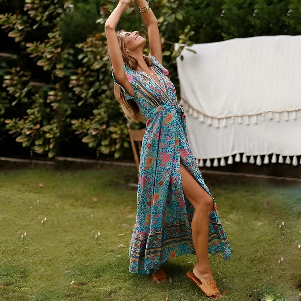 Anthonia™ – Sommerkjole med blomster