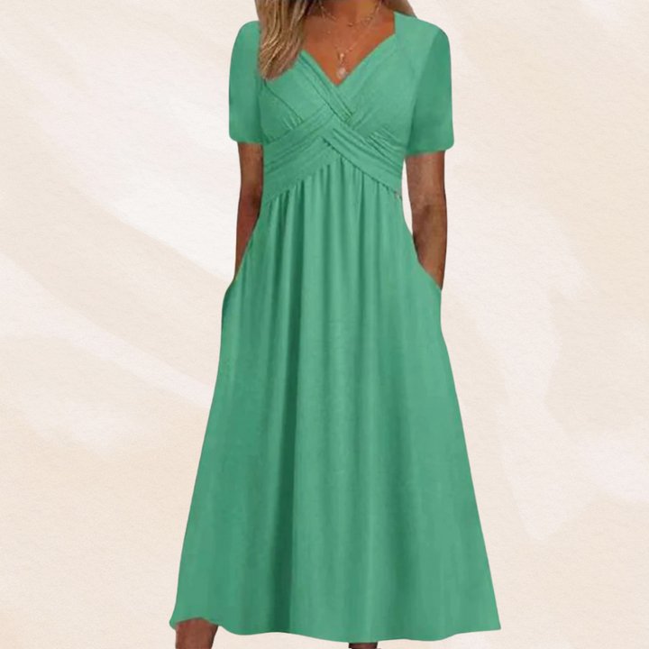 Mirella™ Chic V-hals Kjole