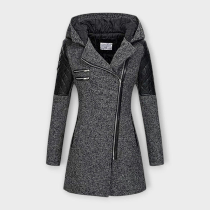 Freja™ | Elegant jakke med hætte