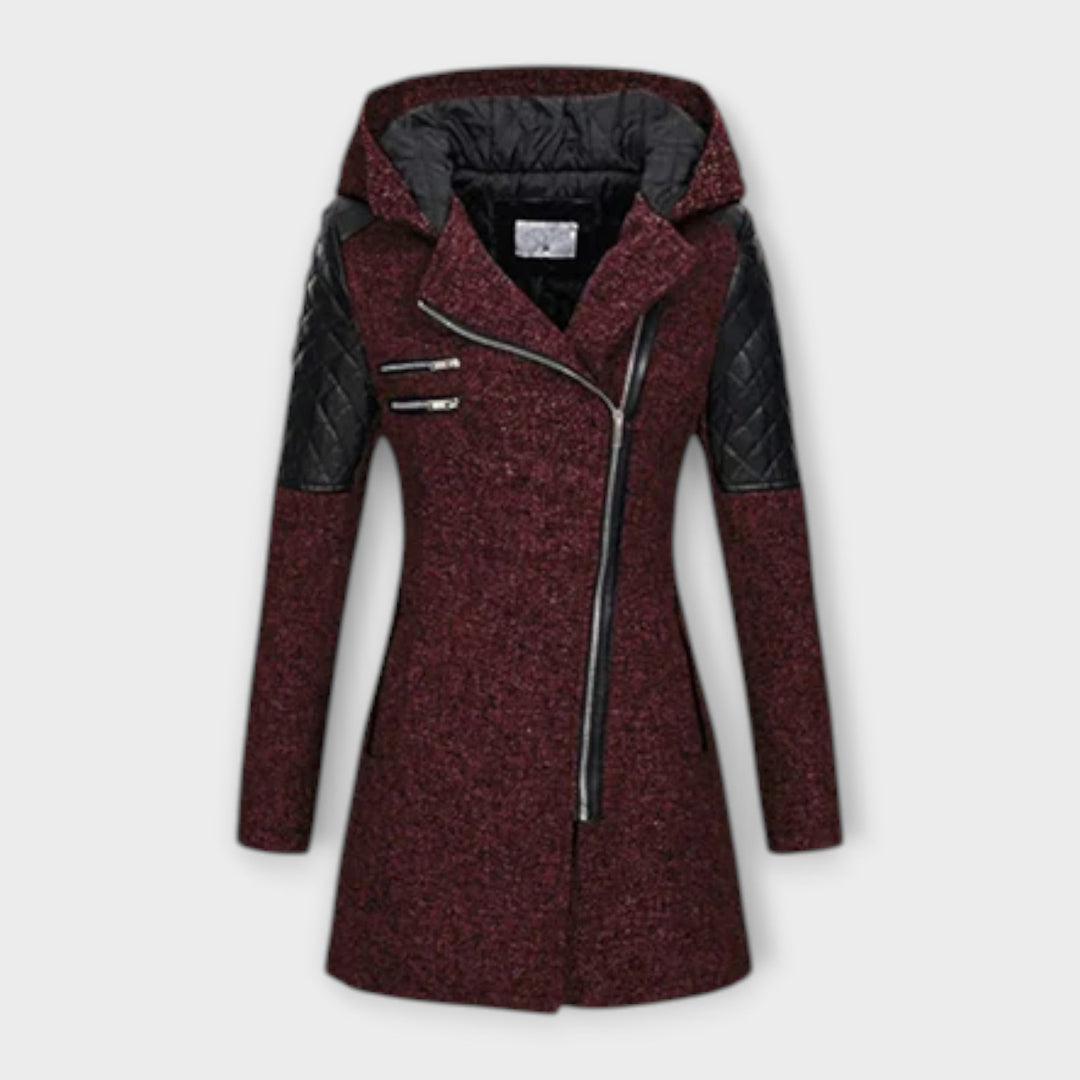 Freja™ | Elegant jakke med hætte