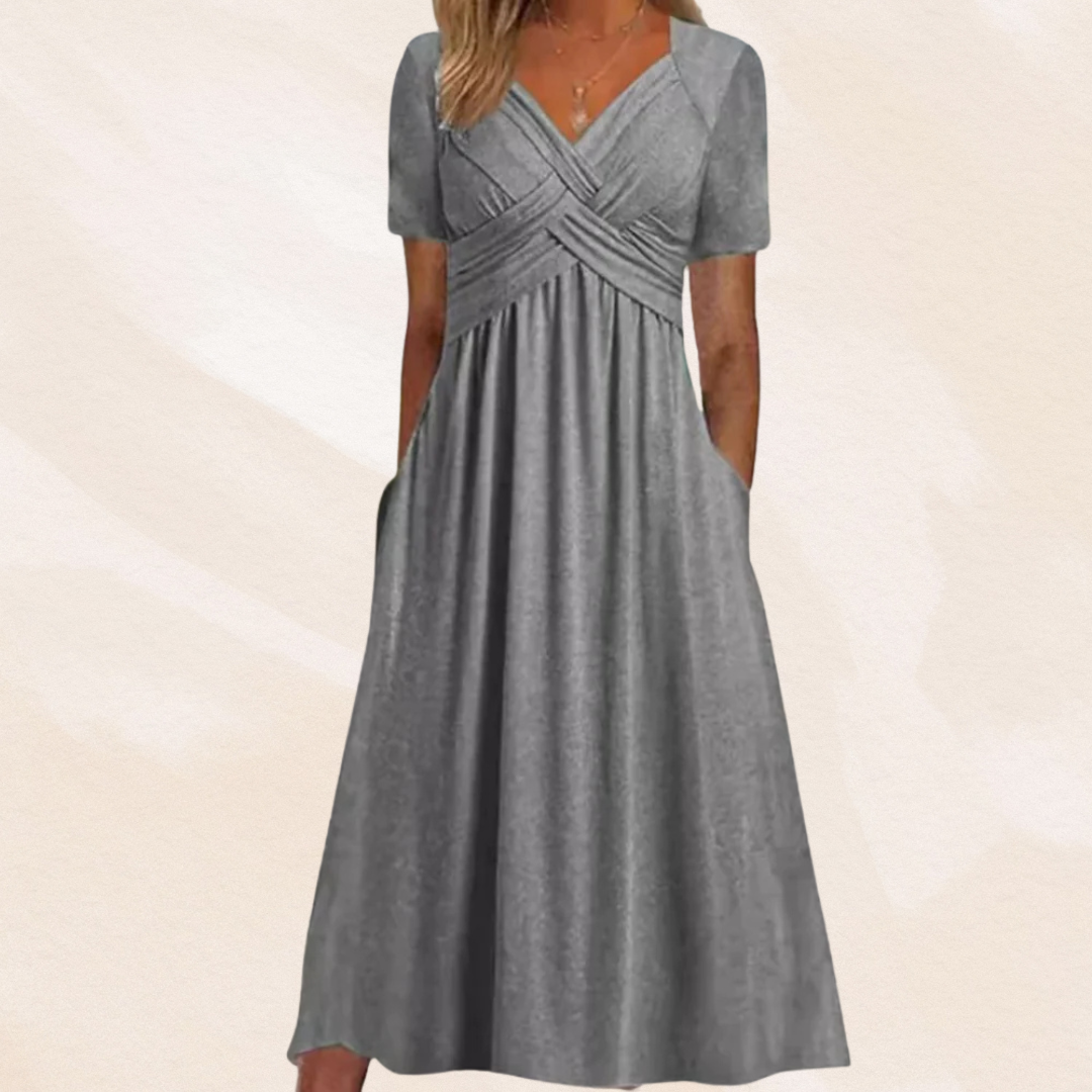 Mirella™ Chic V-hals Kjole