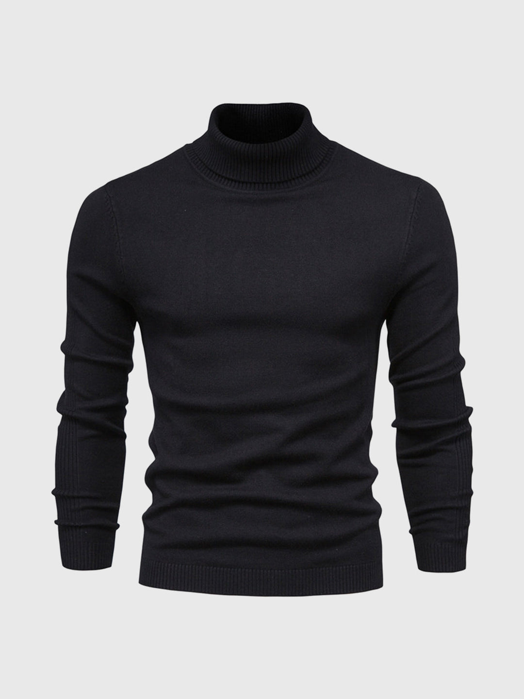 Eilert | Herre Vinter Rullekravesweater med Slim Fit