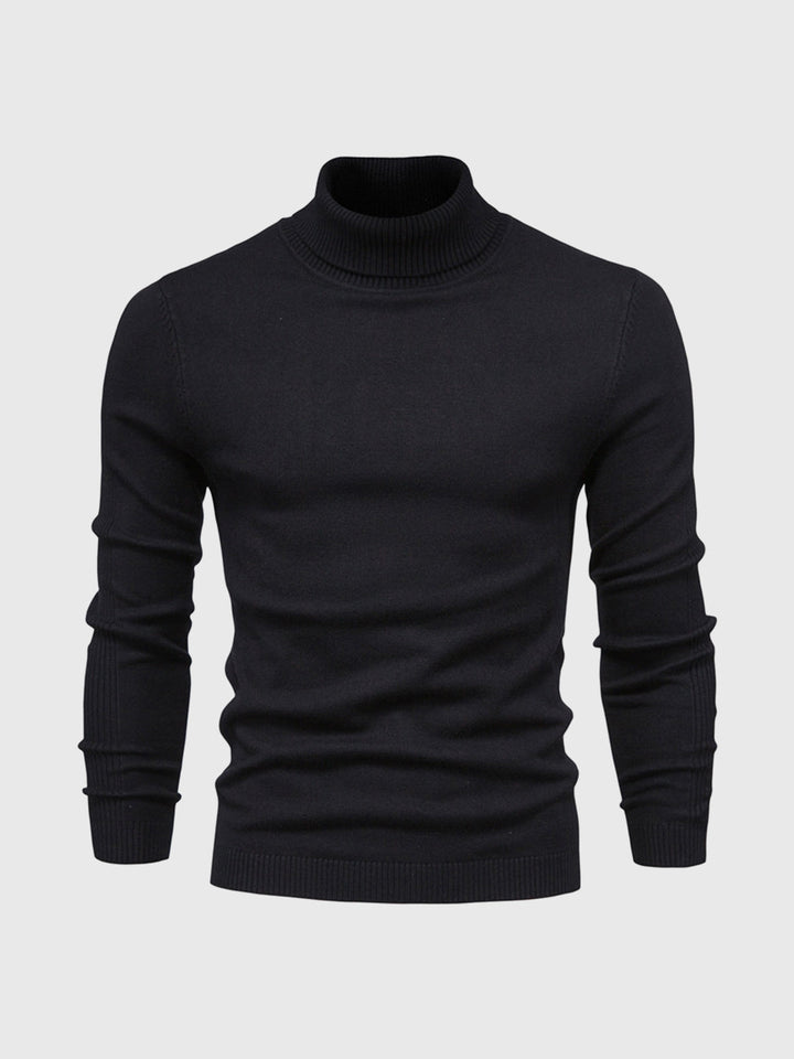Eilert | Herre Vinter Rullekravesweater med Slim Fit