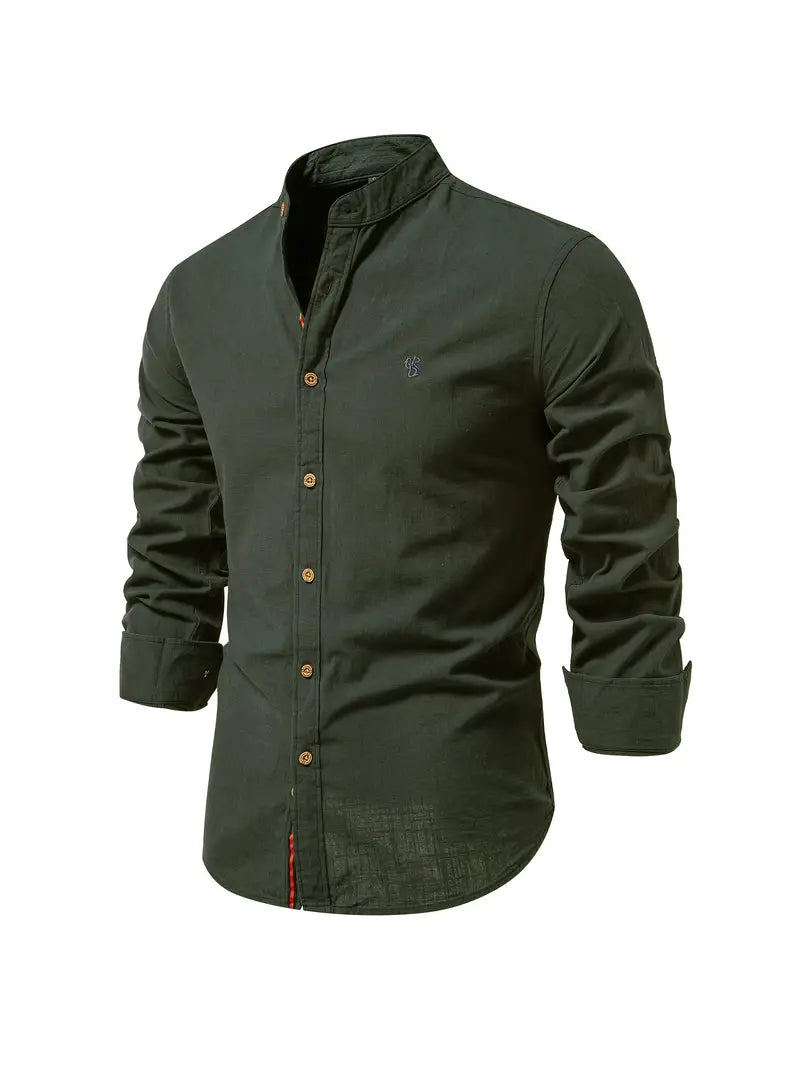 Dennis | Stilfuld Casual Skjorte Med Knapper