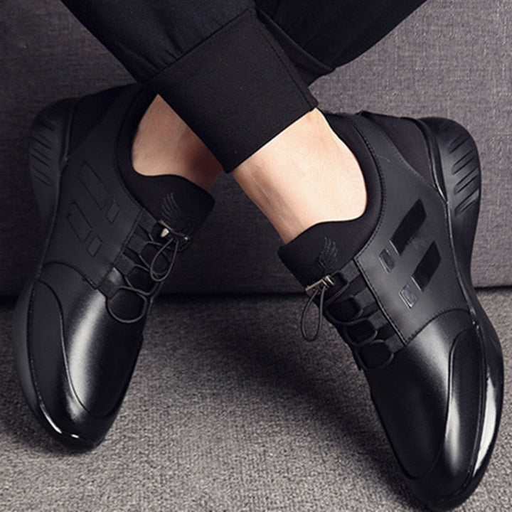 Kornelius | Herre Slip-On Sneakers med Elastiske Snørebånd