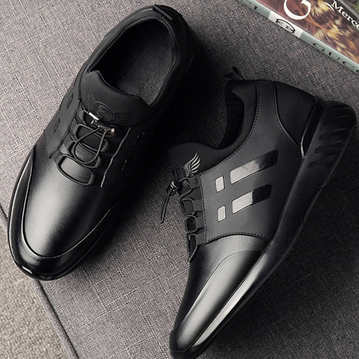 Kornelius | Herre Slip-On Sneakers med Elastiske Snørebånd