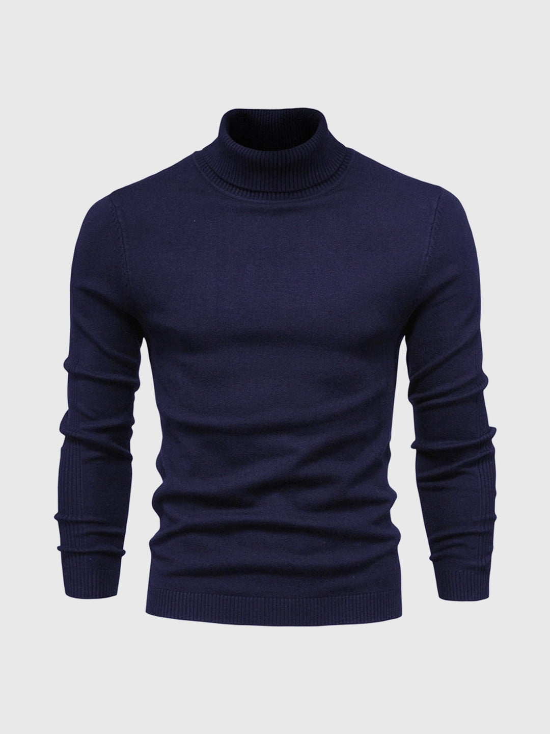 Eilert | Herre Vinter Rullekravesweater med Slim Fit
