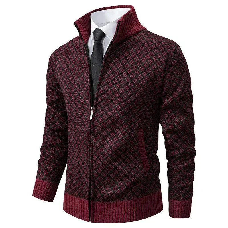 Henrik™ | Elegant cardigan med lynlås
