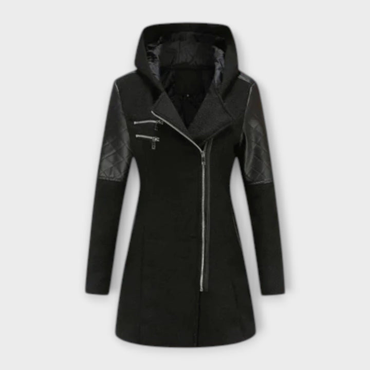 Freja™ | Elegant jakke med hætte