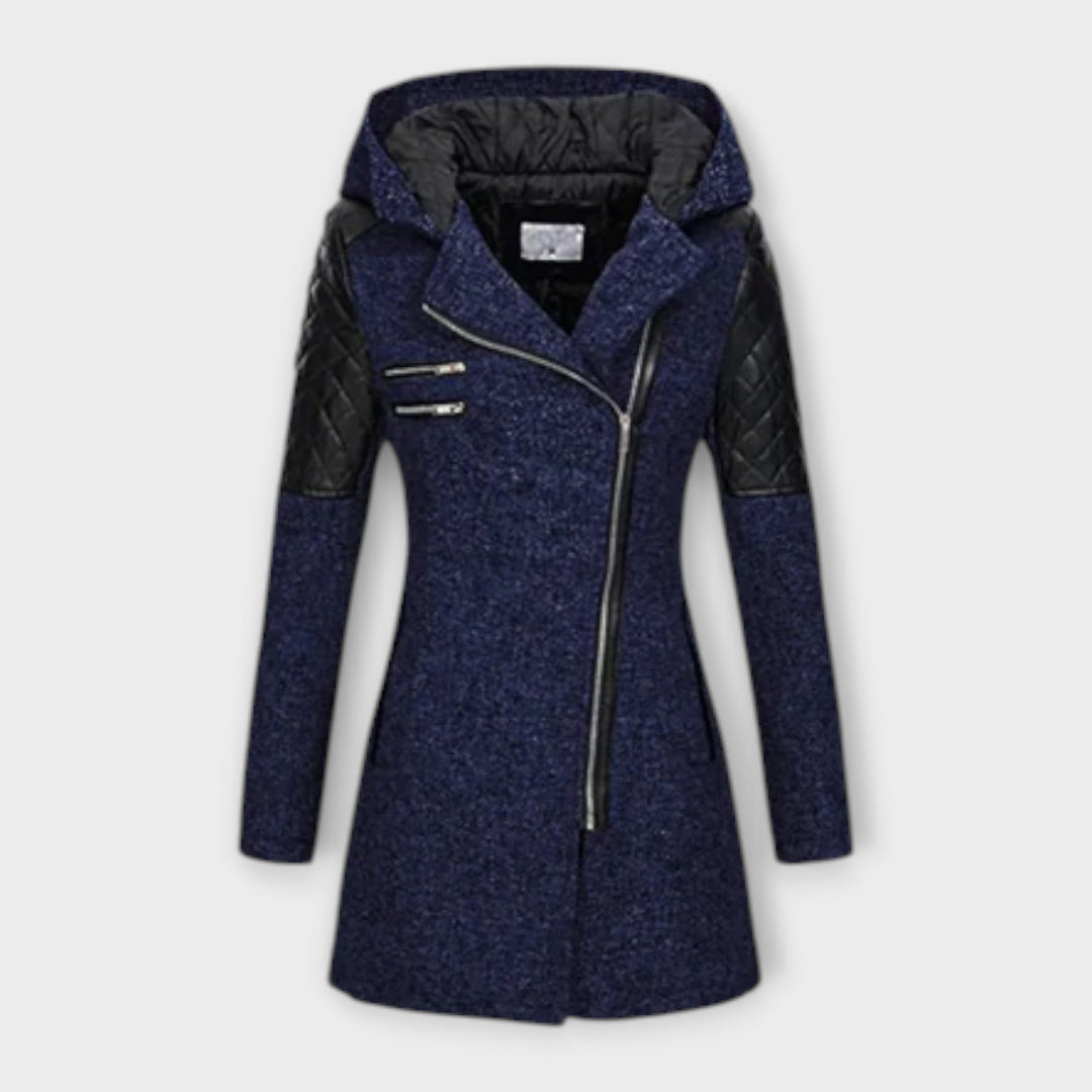 Freja™ | Elegant jakke med hætte