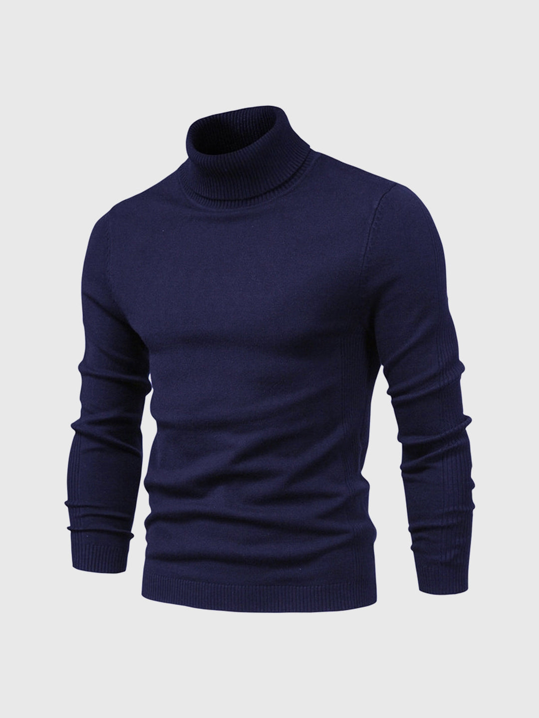 Eilert | Herre Vinter Rullekravesweater med Slim Fit