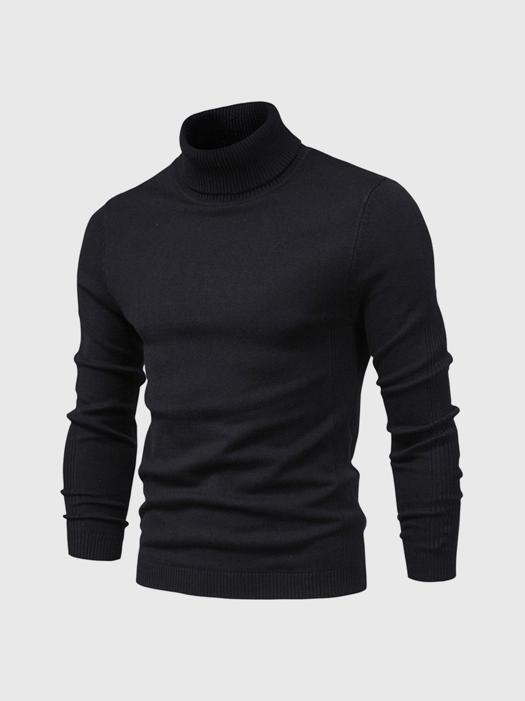 Eilert | Herre Vinter Rullekravesweater med Slim Fit