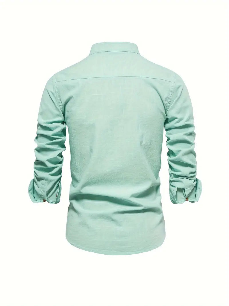 Dennis | Stilfuld Casual Skjorte Med Knapper