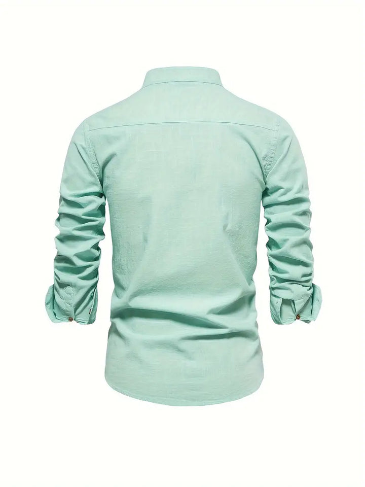 Dennis | Stilfuld Casual Skjorte Med Knapper