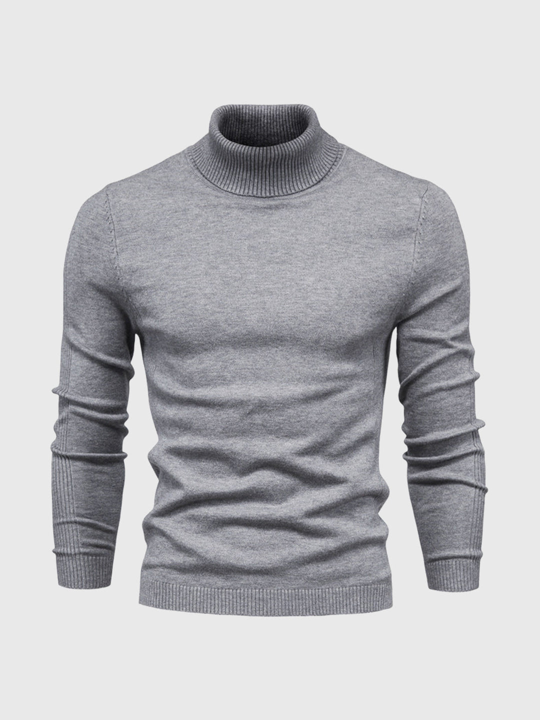 Eilert | Herre Vinter Rullekravesweater med Slim Fit