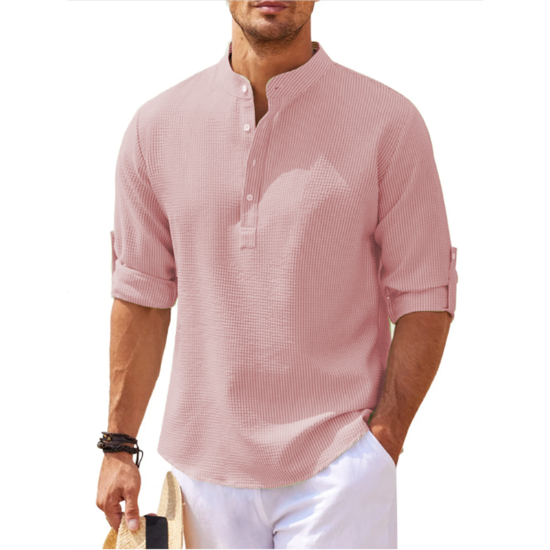 Tommy | Stilfuld Og Behagelig Herre Henley Shirt
