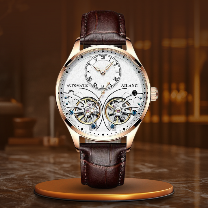 Dobbelt Tourbillon Luminous Mekanisk Ur