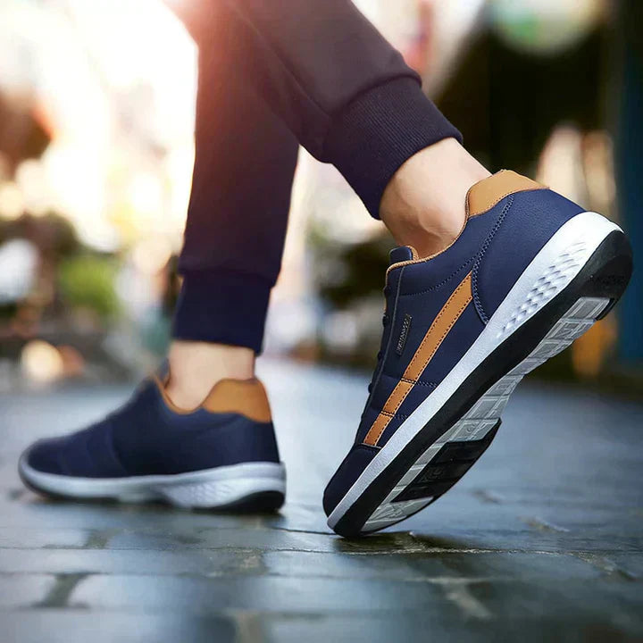 Valdemar | Herresneakers med Sidedetaljer