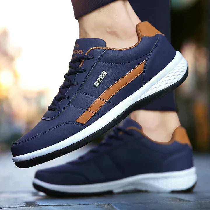 Valdemar | Herresneakers med Sidedetaljer