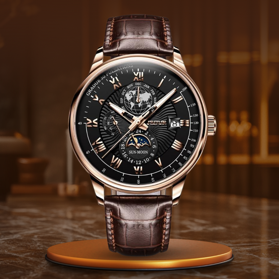 Trendy High-End Lys Kvarts Ur
