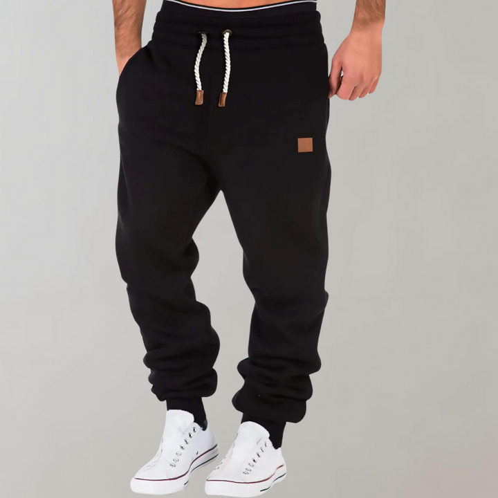 Niels | Casual Marineblå Joggingbukser