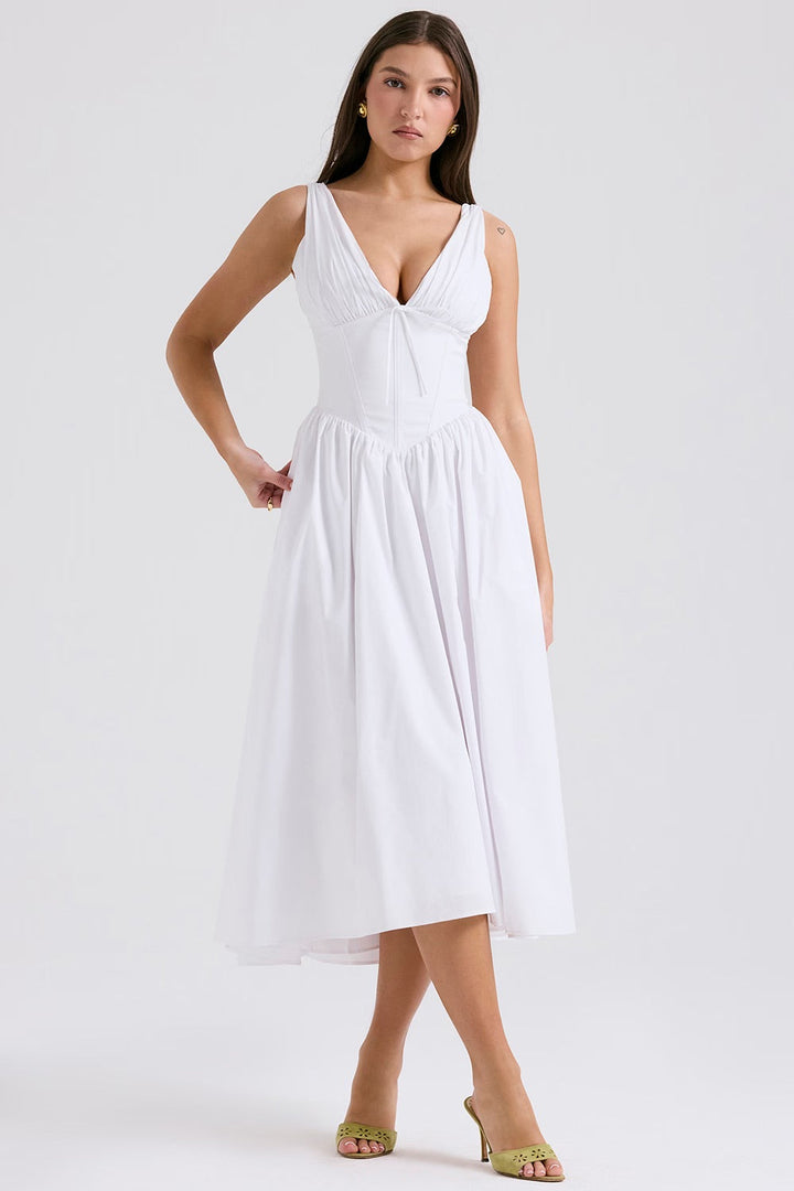 Magdalone™ - Elegant midi sommerkjole