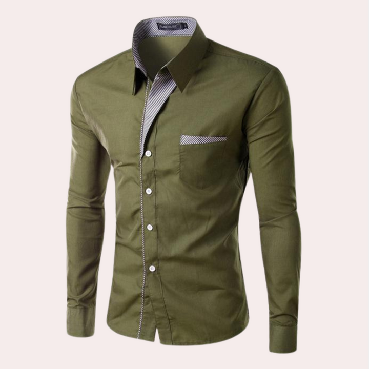 Nicolai | Moderne Skjorte med Slim Fit