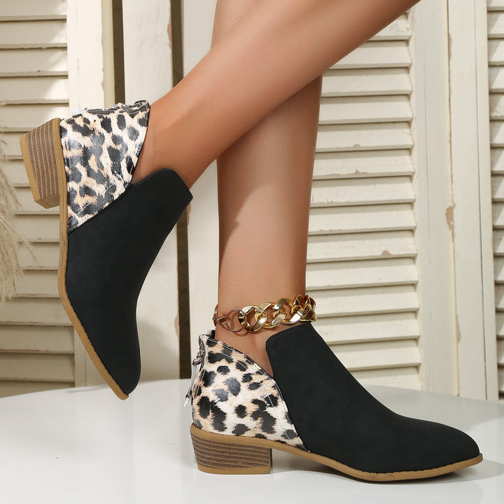 Leona™ – Stilige støvler med leoparddetaljer