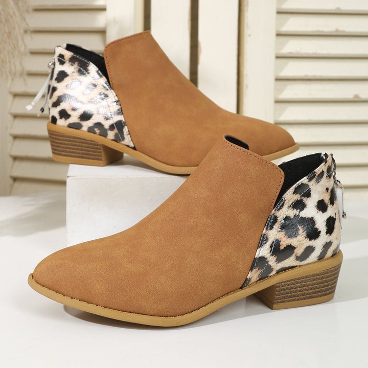 Leona™ – Stilige støvler med leoparddetaljer