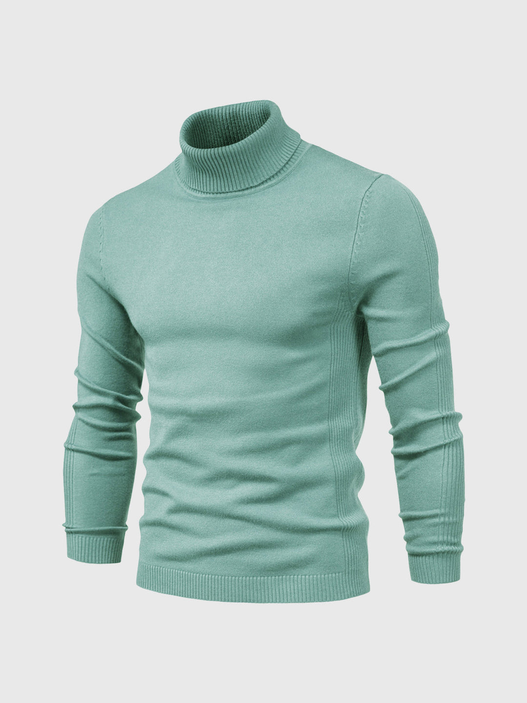 Eilert | Herre Vinter Rullekravesweater med Slim Fit