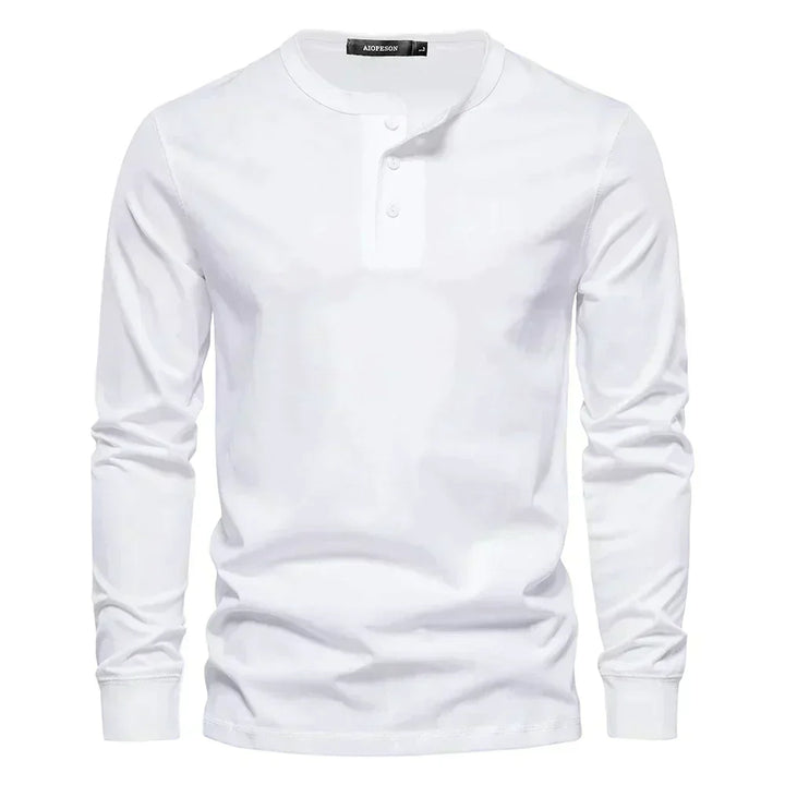 Lorenz | Stilfuld Og Behagelig Langærmet Henley-Shirt