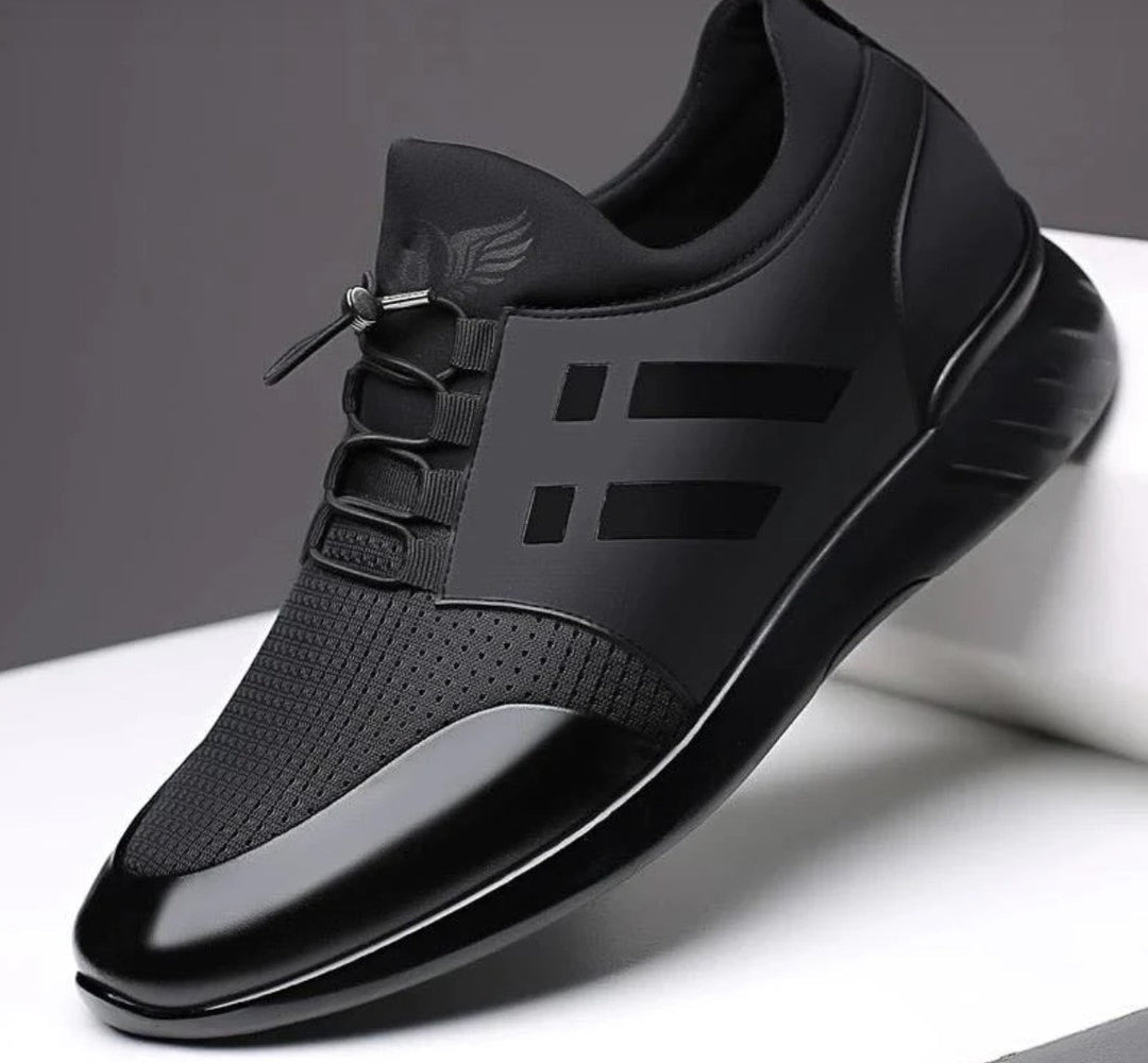 Kornelius | Herre Slip-On Sneakers med Elastiske Snørebånd