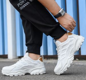 Steffen | Herresneakers med Tekstureret Sål