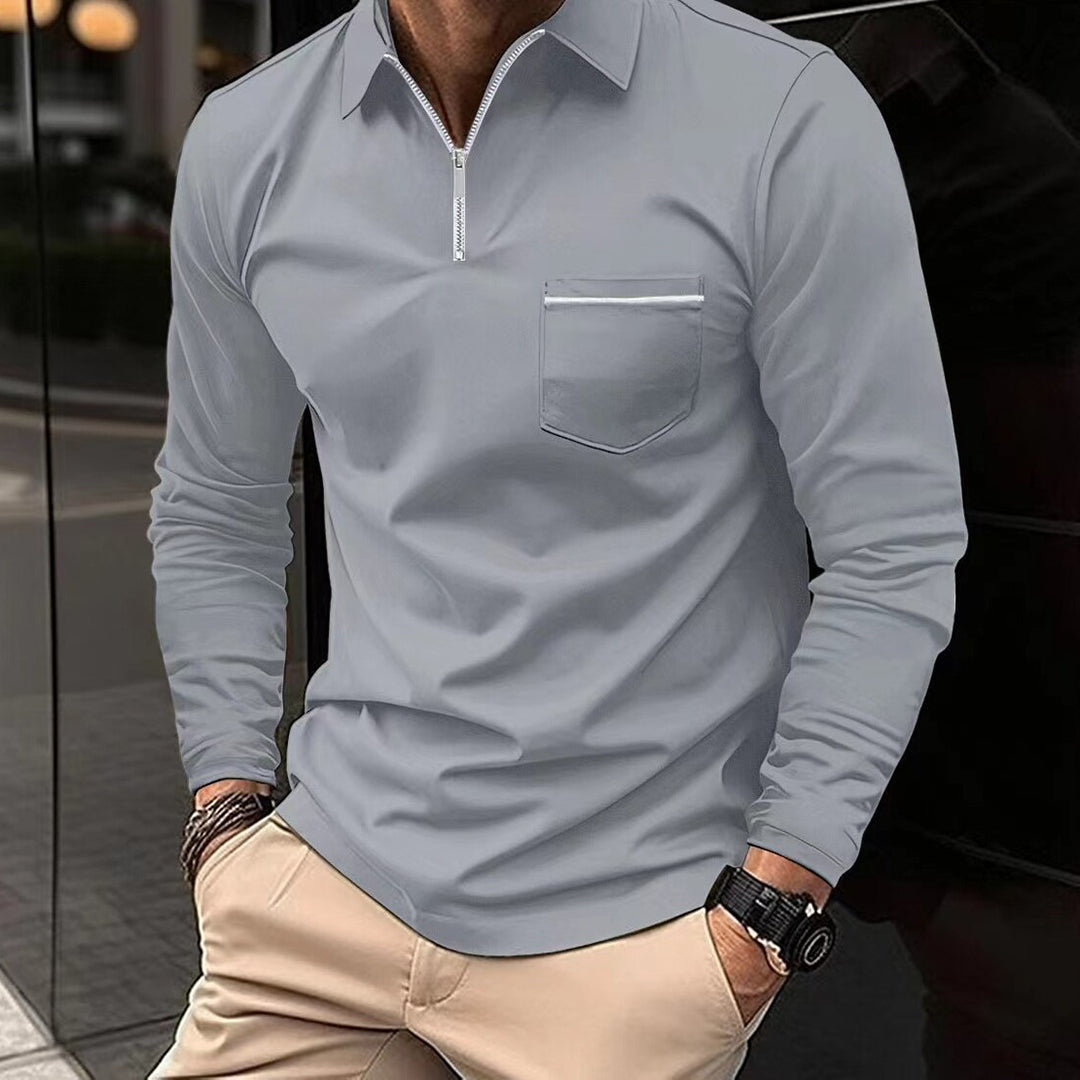 Martin | Elegant Skjorte med Lange Ærmer