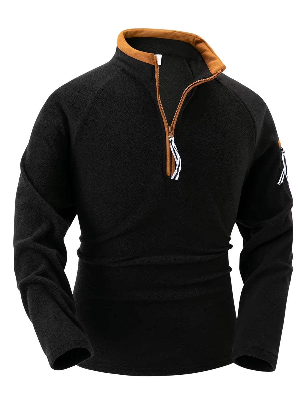 Jannik | Herre Sports Pullover med Lynlås ved Halsen