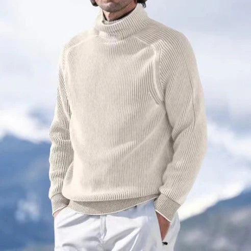Morten | Herre Turtleneck Striktrøje