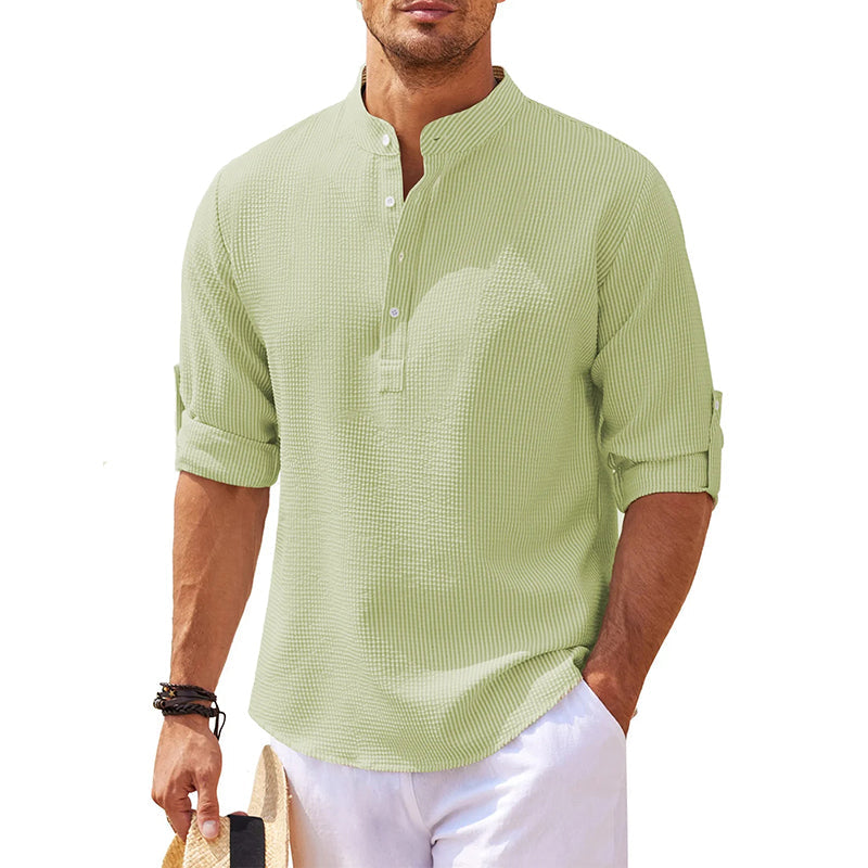 Tommy | Stilfuld Og Behagelig Herre Henley Shirt