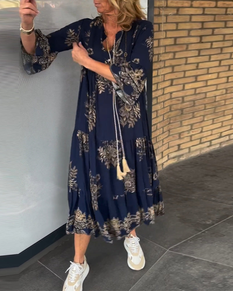 Leonore™– Løs Maxi Kjole