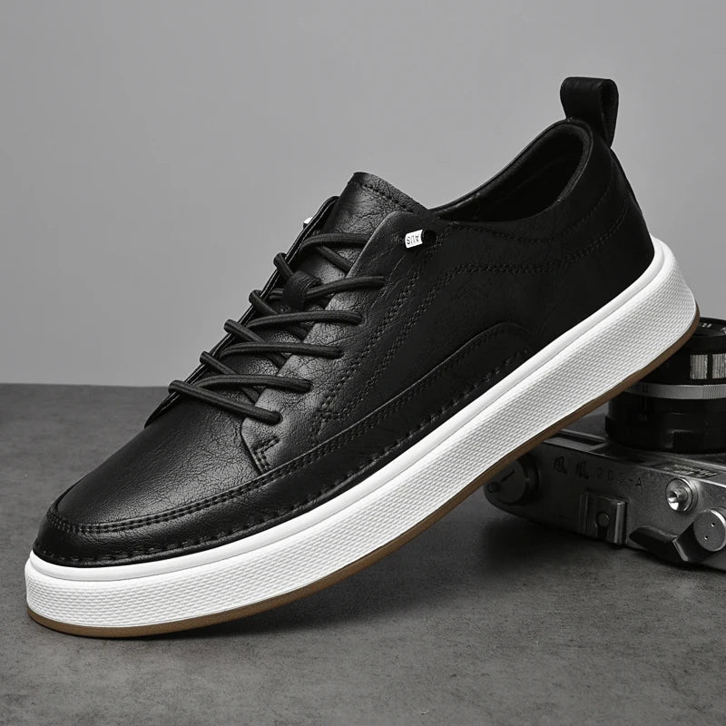 Philip | Herre Vinter Sneakers med Snørelukning og Tykk Sål