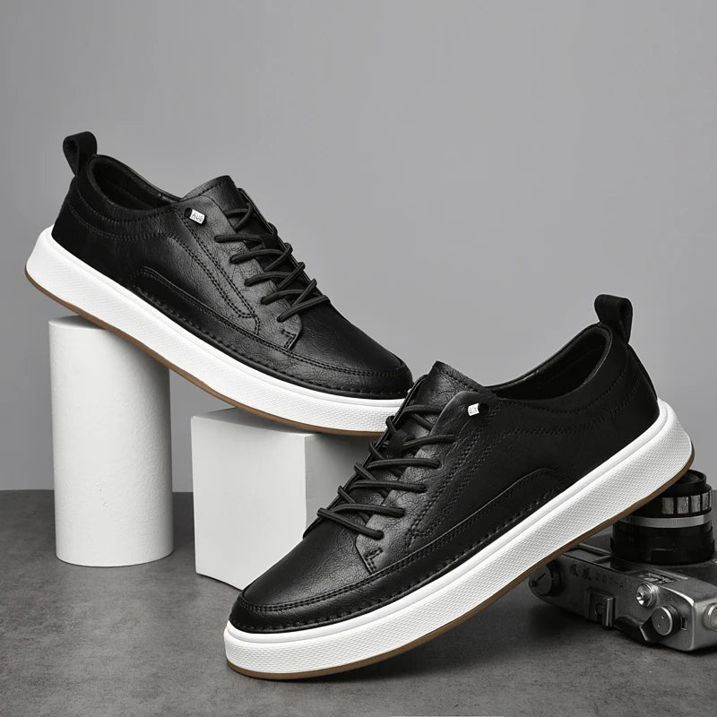 Philip | Herre Vinter Sneakers med Snørelukning og Tykk Sål