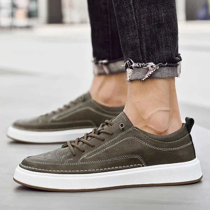 Philip | Herre Vinter Sneakers med Snørelukning og Tykk Sål