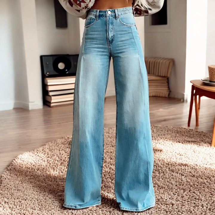 Elvira | Stilfulde Casual Blomstrede Bukser