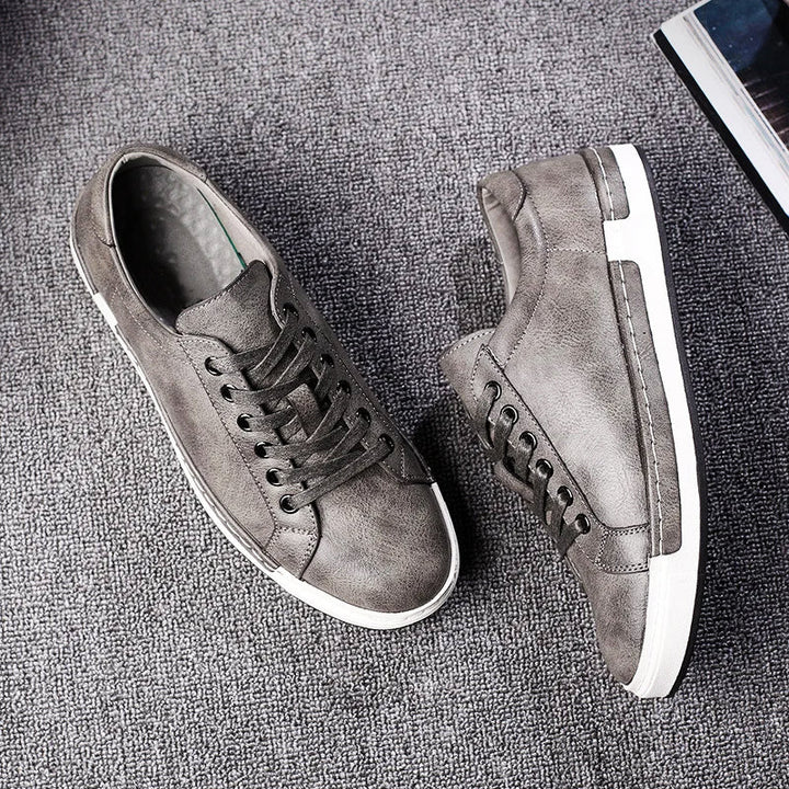 Everwyn | Herre Vinter Sneakers med Snørelukning og Skridsikker Sål