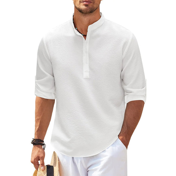 Tommy | Stilfuld Og Behagelig Herre Henley Shirt