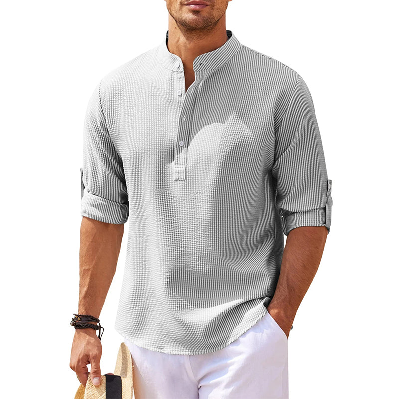 Tommy | Stilfuld Og Behagelig Herre Henley Shirt