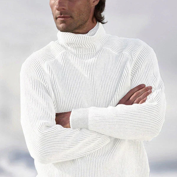 Morten | Herre Turtleneck Striktrøje