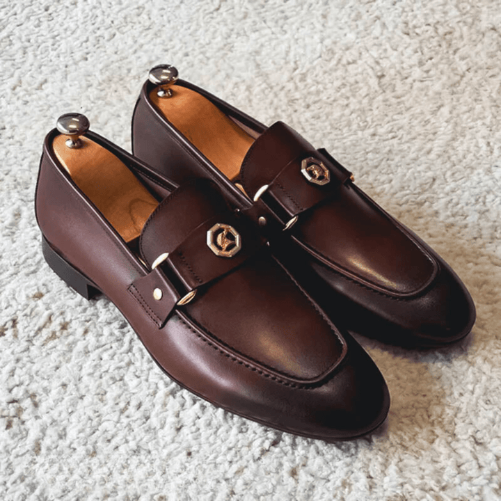 Andreas | Herre Klassiske Vinter Loafers i Kunstlæder